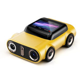 Creative Car-Shaped 2K HD Thumb Camera: Mini & Portable, Auto Focus, Clear in Low Light, Captures Every Wonderful Moment of Childhood and Life(G5 white 32 memory card）