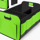 1 Car Trunk Organizer, Automotive Storage, Reinforced Handle, Foldable Multi-Compartment Car Organizer, 600D Oxford Fabric, Suitable for Any Car, SUV, Minivan, Vehicle Storage.BLUE