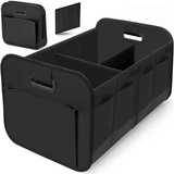 1 Car Trunk Organizer, Automotive Storage, Reinforced Handle, Foldable Multi-Compartment Car Organizer, 600D Oxford Fabric, Suitable for Any Car, SUV, Minivan, Vehicle Storage.BLUE