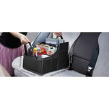 Car Multi-Compartment Organizer: Non-Slip & Spacious, 4-Section Storage for a Tidy Interior
