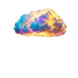 DIY Dreamy 3D Cloud Lamp, Bluetooth APP & Remote Control with Music Sync, USB Powered & Freely Shapable, Creative Parent-Child Interactive Atmosphere Light (Fantasy Color LED 800CM)