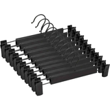 30-Pack Multi-Purpose Adjustable Pant Hangers: Thickened Non-Slip Clips, 360° Rotating Hook, Adjustable Width, Suitable for Organizing and Drying Various Clothes, Towels, and More.