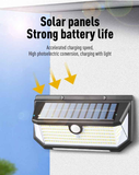 218LED Solar Sensor Wall Light, Smart Light Control, 270° Wide-Angle Illumination, Three Sensing Modes, Energy Saving and Eco-Friendly, No Wiring Installation, Top Choice for Outdoor Security In Australia - Darrahopens