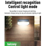 218LED Solar Sensor Wall Light, Smart Light Control, 270° Wide-Angle Illumination, Three Sensing Modes, Energy Saving and Eco-Friendly, No Wiring Installation, Top Choice for Outdoor Security In Australia - Darrahopens