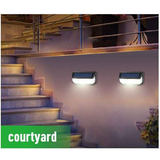 218LED Solar Sensor Wall Light, Smart Light Control, 270° Wide-Angle Illumination, Three Sensing Modes, Energy Saving and Eco-Friendly, No Wiring Installation, Top Choice for Outdoor Security In Australia - Darrahopens