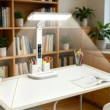 Multifunctional Smart Eye Protection Desk Lamp, integrating lighting, digital display, and storage in one, with multi-angle adjustment, eye-friendly and practical./USB plug-in-dimmable color matching