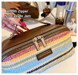 PU Large Capacity, Your Perfect Travel Companion — Stylish & Versatile Three-Dimensional Makeup Bag./Caihongge