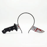 Captain Jack Inspired Plug Dagger Headband: Safe and Lightweight PET Material, Classic Dual-Blade Design, Upgraded Sturdy Build, a Must-Have Pirate Accessory for Cosplay and Parties!/black In Australia - Darrahopens