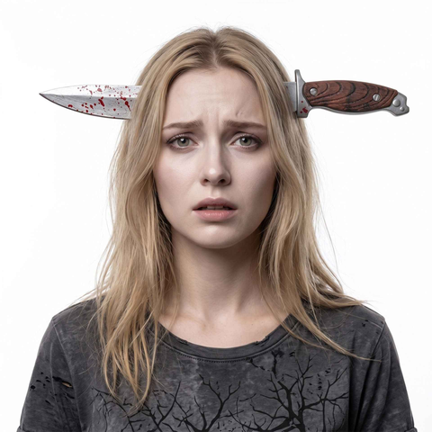 Captain Jack Inspired Plug Dagger Headband: Safe and Lightweight PET Material, Classic Dual-Blade Design, Upgraded Sturdy Build, a Must-Have Pirate Accessory for Cosplay and Parties!/brown In Australia - Darrahopens