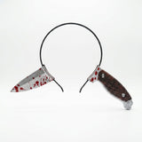 Captain Jack Inspired Plug Dagger Headband: Safe and Lightweight PET Material, Classic Dual-Blade Design, Upgraded Sturdy Build, a Must-Have Pirate Accessory for Cosplay and Parties!/brown