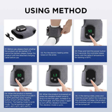 Heated Ankle Wrap with Massage – Infrared Heat Therapy, Vibration Massage, Rechargeable & Adjustable Strap | [NEW ARRIVAL]