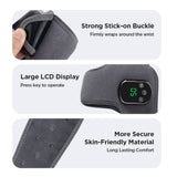Heated Ankle Wrap with Massage – Infrared Heat Therapy, Vibration Massage, Rechargeable & Adjustable Strap | [NEW ARRIVAL]