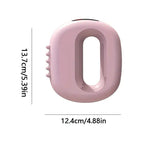 1PC Multifunctional 5-Speed Massage Ring: Mini Fascia Gun, Universal for Whole Body Waist and Back, Essential for Fat Burning and Fitness Relaxation./pink