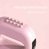 1PC Multifunctional 5-Speed Massage Ring: Mini Fascia Gun, Universal for Whole Body Waist and Back, Essential for Fat Burning and Fitness Relaxation./violet In Australia - Darrahopens