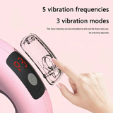 1PC Multifunctional 5-Speed Massage Ring: Mini Fascia Gun, Universal for Whole Body Waist and Back, Essential for Fat Burning and Fitness Relaxation./violet In Australia - Darrahopens