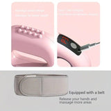 1PC Multifunctional 5-Speed Massage Ring: Mini Fascia Gun, Universal for Whole Body Waist and Back, Essential for Fat Burning and Fitness Relaxation./violet