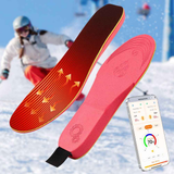 Rechargeable Heated Insoles with Bluetooth APP Control – 3 Heat Settings (40–60°C), Trim-to-Fit, 3000mAh Battery | NEW ARRIVAL(NO: S)