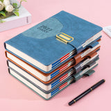 2027 A5 Vintage Annual Planner | Daily Planning + Weekly & Monthly Notes, Academic Style Faux Leather Cover, Efficient Time Management(BLUE) In Australia - Darrahopens