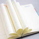 2027 A5 Vintage Annual Planner | Daily Planning + Weekly & Monthly Notes, Academic Style Faux Leather Cover, Efficient Time Management(BRWON)