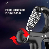 Adjustable Heavy-Duty Grip Strengthener with Counter, 10-100kg – Powerful Forearm and Wrist Builder for Complete Muscle Training & Strength Conditioning(Macalan)