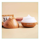 Wood Grain Aroma Humidifier, Energy-Saving Fragrance Spray, Seven-Color Ambient Light, Smart Timer, Quiet Humidification, Perfect Home SPA Companion In Australia - Darrahopens