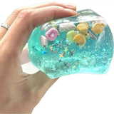 Slow Rise Squishy Toy Starfish Ocean Island Maltose Style Soft Slow Rebound Stress Relief Fidget Sensory Toy 3cm Cute Kawaii Desk Decor