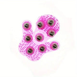 "Palm Nine-Ball Massager" – One Roll Relieves Fatigue, Full Relaxation for Neck, Shoulders, Legs and Feet. Take It Anywhere at Home or Work. A New Essential for Healthy Living.(purple)
