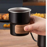 6-Piece Pour Over Coffee Set, Coffee Machine Gift Box, Pour Over Coffee Kettle, Coffee Cup, Coffee Bean Grinder Set.inherent/true qualities