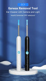 8-Piece Smart Visual Ear Cleaner, 1080P HD AI Warning, IP67 Waterproof Silicone Soft Tip, Safe and Comfortable Comfortable(white))