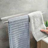 Stainless steel drill-free towel bar, rust-proof and durable, strong adhesive installation, super convenient for hanging towels in bathroom and kitchen../inherent In Australia - Darrahopens