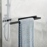 Stainless steel drill-free towel bar, rust-proof and durable, strong adhesive installation, super convenient for hanging towels in bathroom and kitchen../inherent