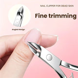 34-Piece Manicure Set: Sharp and Durable Stainless Steel Tools, All-in-One Hand, Foot, and Face Care, Portable Zippered Pouch, a Must-Have Exquisite Grooming Essential for Home and Travel!/pink