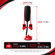 Cat Boxing Toy – Suction Cup Stays Secure, Height Adjustable, Unleash Natural Instincts for Happy Exercise Every Day.