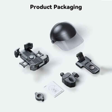 Riding phone mount: anti-vibration, anti-loosening, quick release; extended arm and sun visor for clear visibility in bright light; rock-solid in rain and on rough roads; compatible with all vehicles, perfect for commuting and off-road riding.