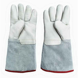 Thermal Leather Freezer Work Gloves – Thinsulate Lined, Kevlar Reinforced Cold Store & Outdoor Winter Safety Gloves(31cm/12.2in)