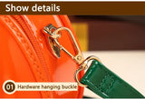 New PU 3D Pumpkin Bag, Rustic Handheld Crossbody Autumn Daily Bag