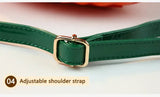 New PU 3D Pumpkin Bag, Rustic Handheld Crossbody Autumn Daily Bag
