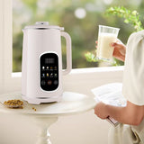 Blender & Soy Milk Maker: Dry Bean Direct Grinding No Soak, 800W High-Temp Boiling, 12 Functions + 12H Reservation, Silent Operation, 1.2L Large Capacity — Fresh & Convenient All Day