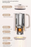 Blender & Soy Milk Maker: Dry Bean Direct Grinding No Soak, 800W High-Temp Boiling, 12 Functions + 12H Reservation, Silent Operation, 1.2L Large Capacity — Fresh & Convenient All Day