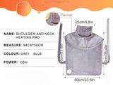 Neck Heating Cape: Smart Temperature Control, Warmth in an Instant.GREY
