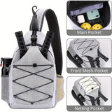 Features a dedicated paddle sleeve and a spacious main storage compartment for clothes, shoes, or gear.BLACK