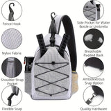Features a dedicated paddle sleeve and a spacious main storage compartment for clothes, shoes, or gear.BLACK