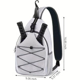 Features a dedicated paddle sleeve and a spacious main storage compartment for clothes, shoes, or gear.BLACK