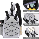 Features a dedicated paddle sleeve and a spacious main storage compartment for clothes, shoes, or gear.GREY