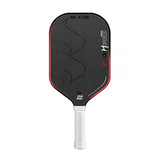 T700 Carbon Fiber Pickleball Paddle 16mm Core Lightweight Single Paddle with Polymer Honeycomb Core（bluish violet）
