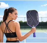 T700 Carbon Fiber Pickleball Paddle Set (2 Pack): 8.0oz Lightweight Widebody Design, Ideal for Beginners & Seniors（pink)