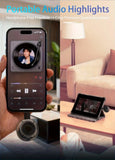 Cyberpunk Mini Type-C Speaker & Microphone – Plug & Play, No Charging Needed, the Eye of Sound in Your Pocket.