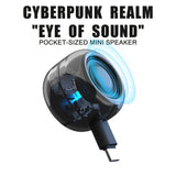 Cyberpunk Mini Type-C Speaker & Microphone – Plug & Play, No Charging Needed, the Eye of Sound in Your Pocket.