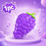 Giant Grape Squishy Toy | Soft TPR Slow Rebound, 16cm Realistic Bumps, Stress Relief & Portable, Must-Have Decompression Toy In Australia - Darrahopens