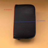 7-in-1 Travel Case Black and Neutral Shoe Brush Cleaning Kit
